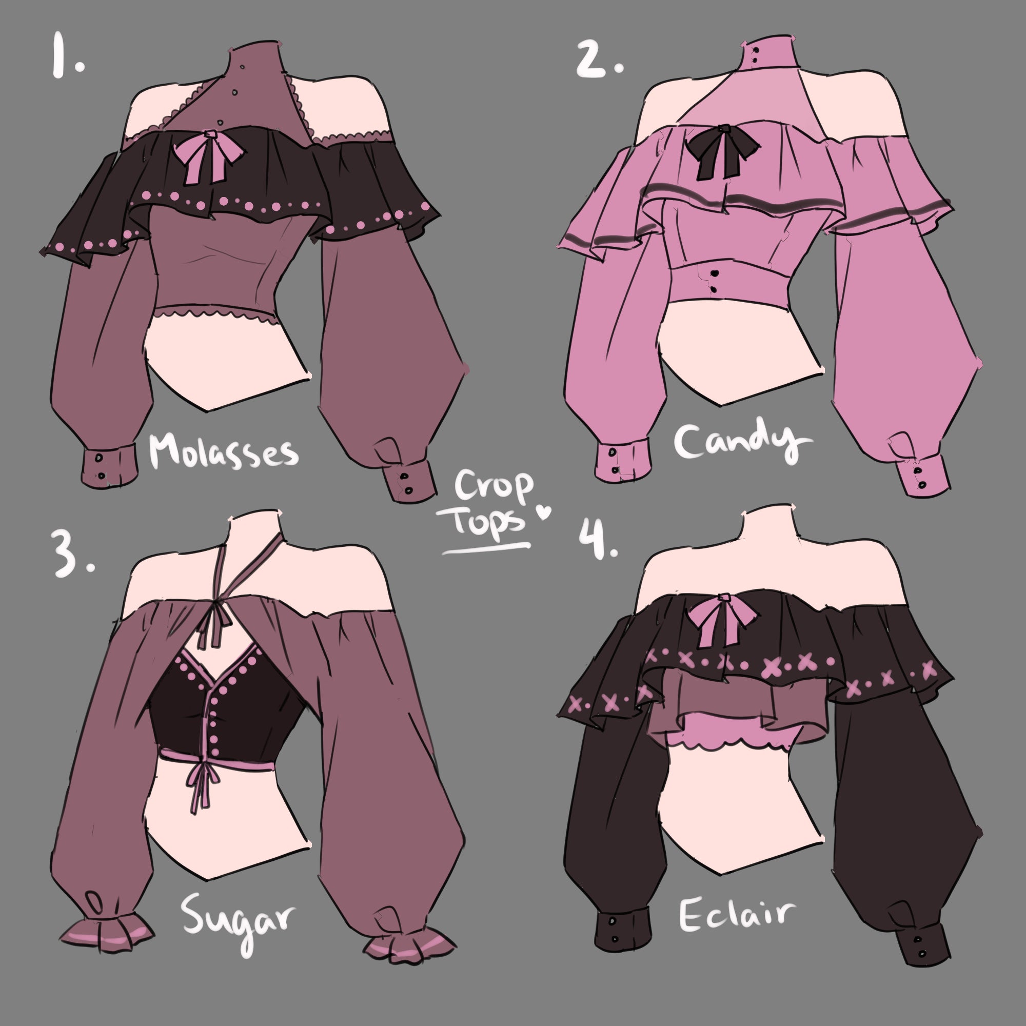 Pixilart - Anime clothes base by Golden-gurl