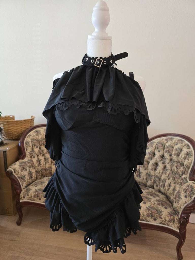 (Pre-Order) Goth Swimsuit (SWIMSUIT ONLY) (Shipping November 15th 2025)