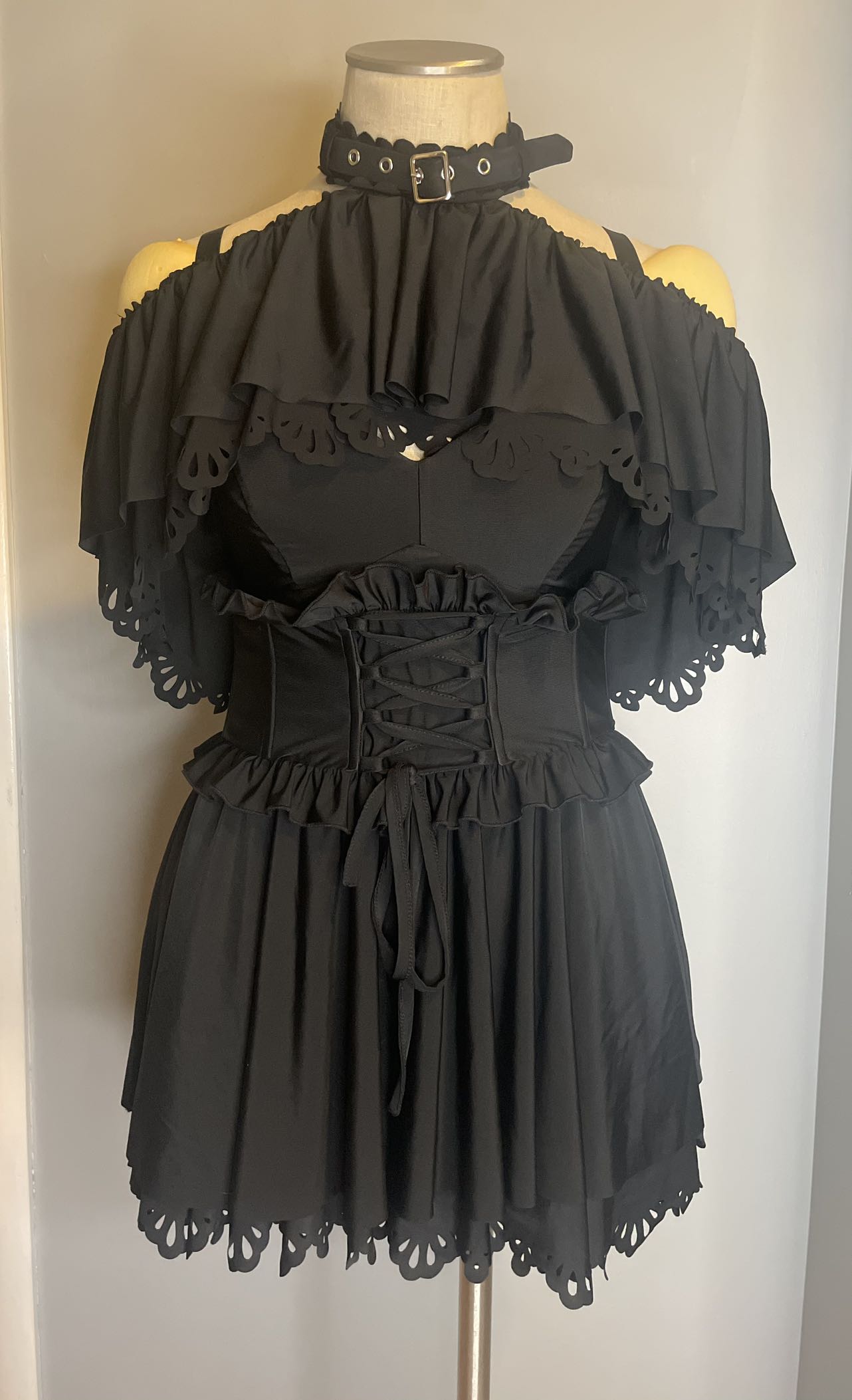 (Pre-Order) Goth Swimsuit (SWIMSUIT ONLY) (Shipping November 15th 2025)