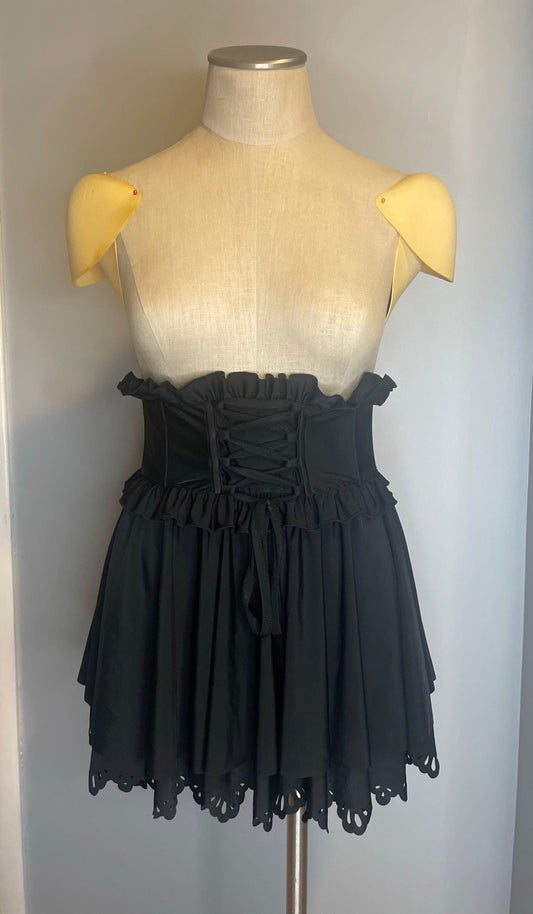(Pre-Order) Goth Swimsuit (SWIM SKIRT ONLY) (Shipping November 15th 2025)
