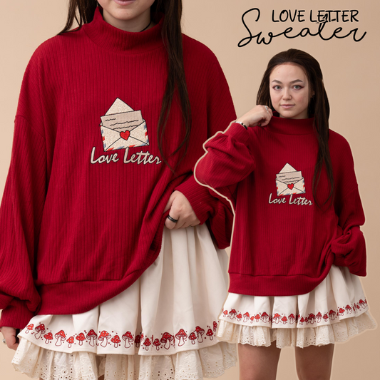 (Pre-Order) Love Letter Sweater (Ships Feb 2025)