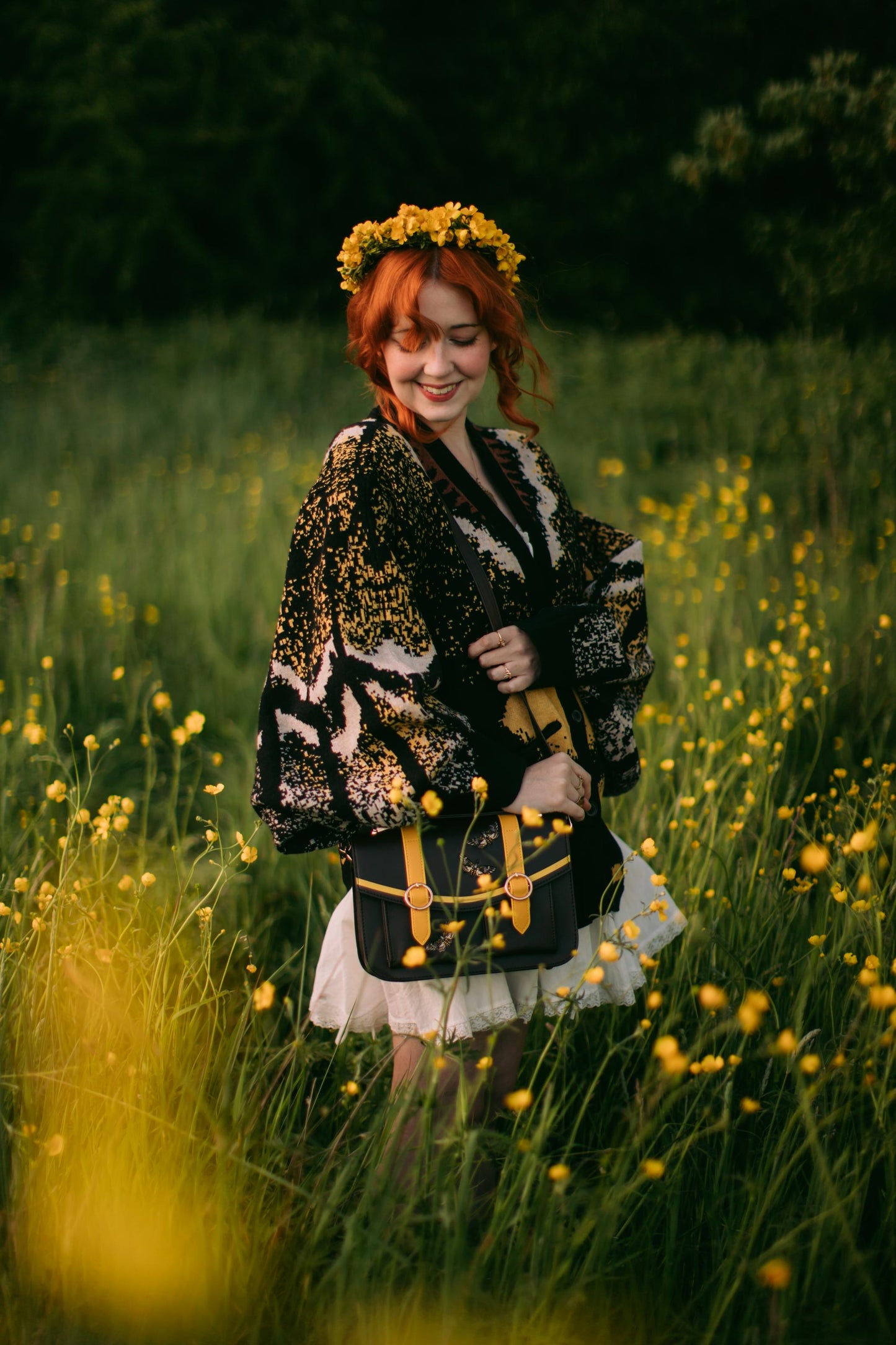 Death's Head Moth Cardigan