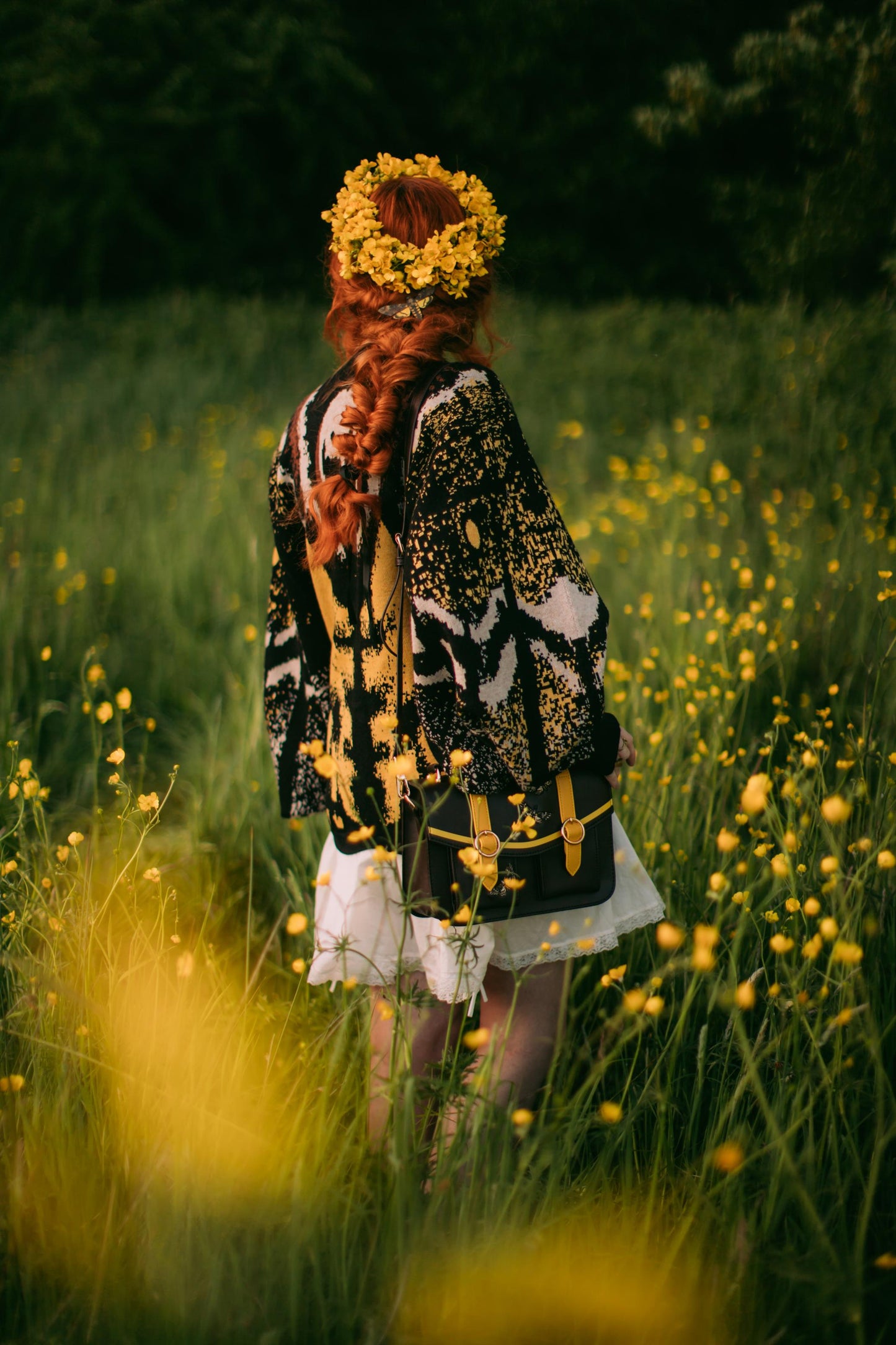 Death's Head Moth Cardigan