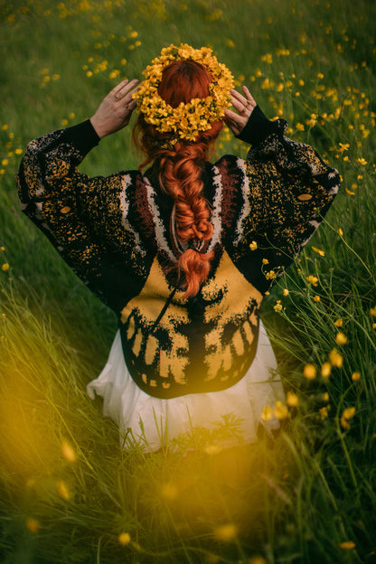 Death's Head Moth Cardigan