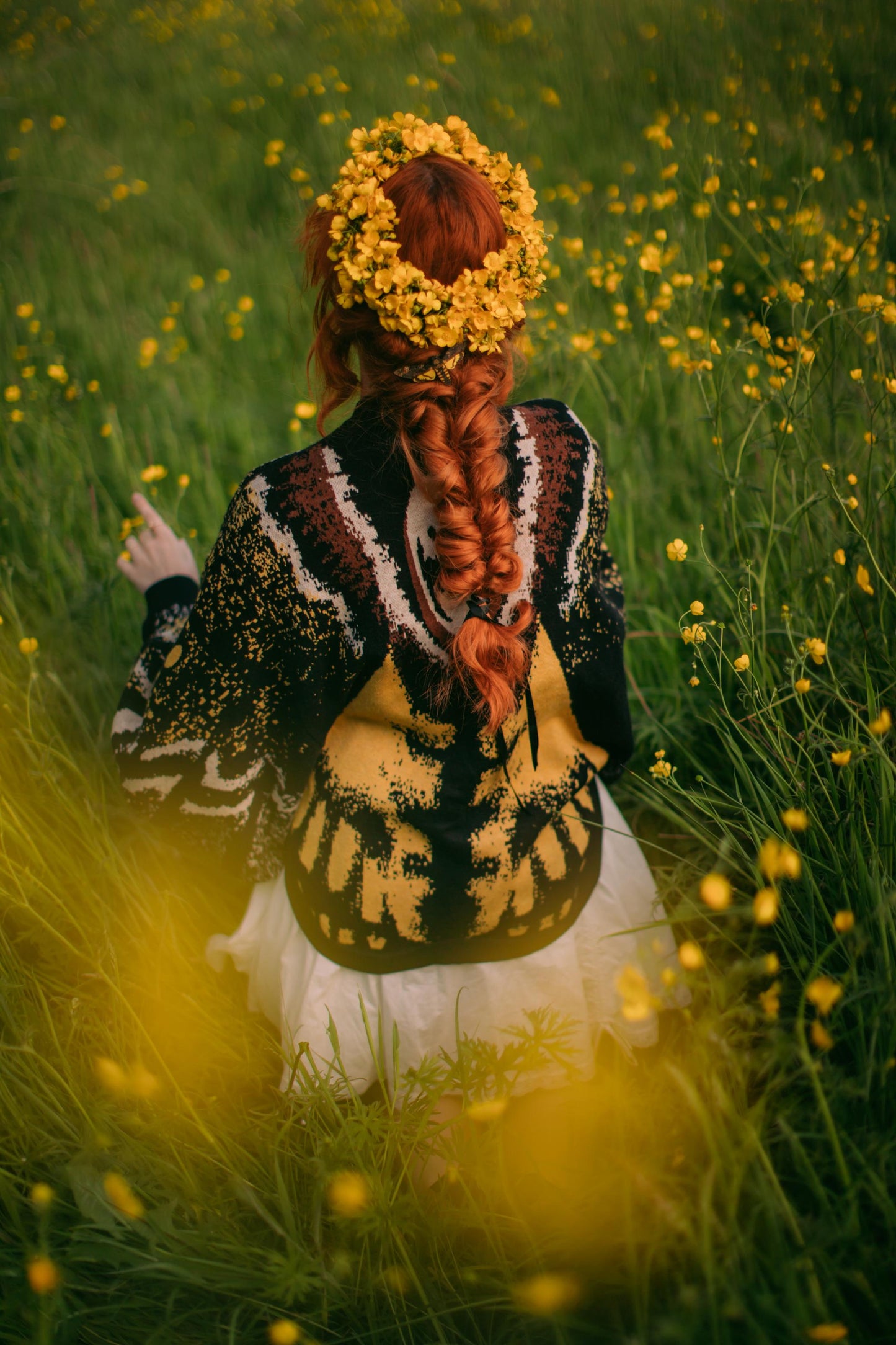 Death's Head Moth Cardigan