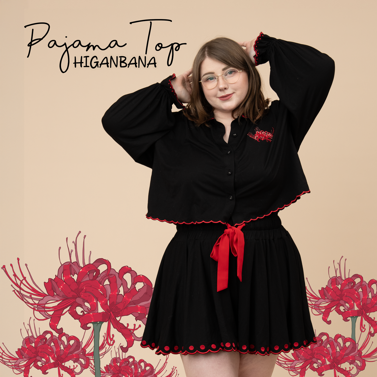 (Pre-Order) Higanbana Pajama Top