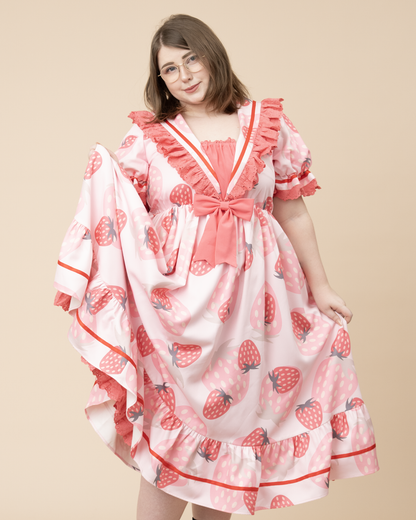(Pre-Order) Strawberry Cottage Dress