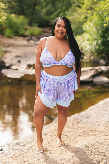 Hydrangea Bikini Top (Full Coverage)