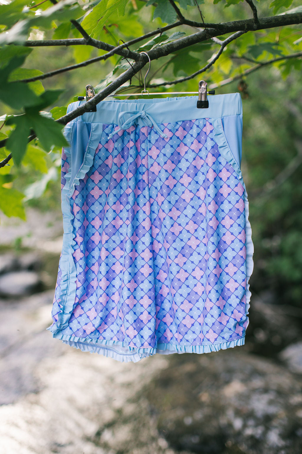 Hydrangea Swim Trunks