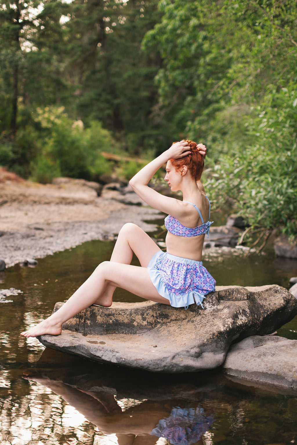 Hydrangea Swim Shorts