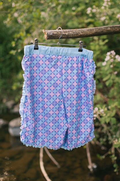 Hydrangea Swim Trunks