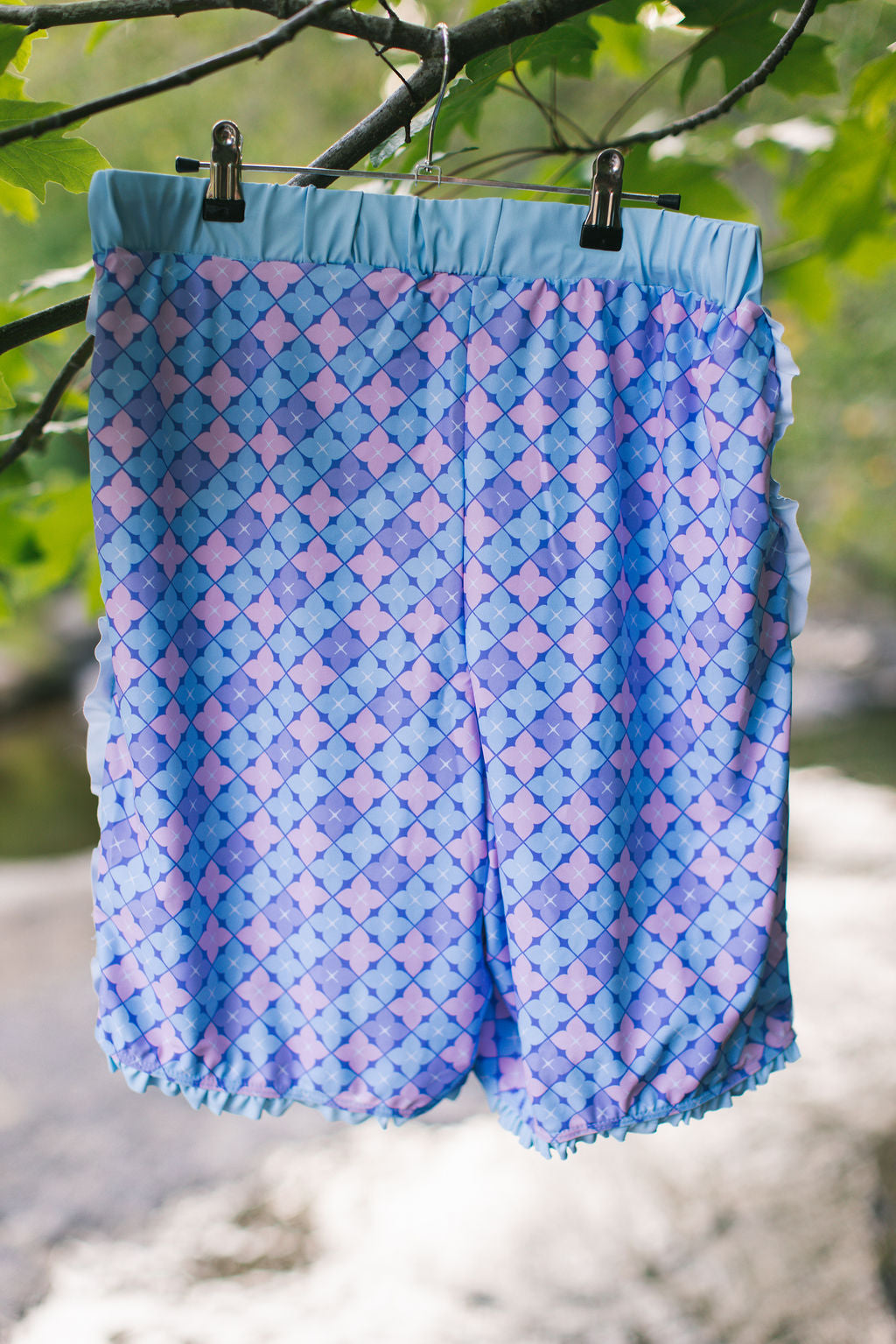 Hydrangea Swim Trunks