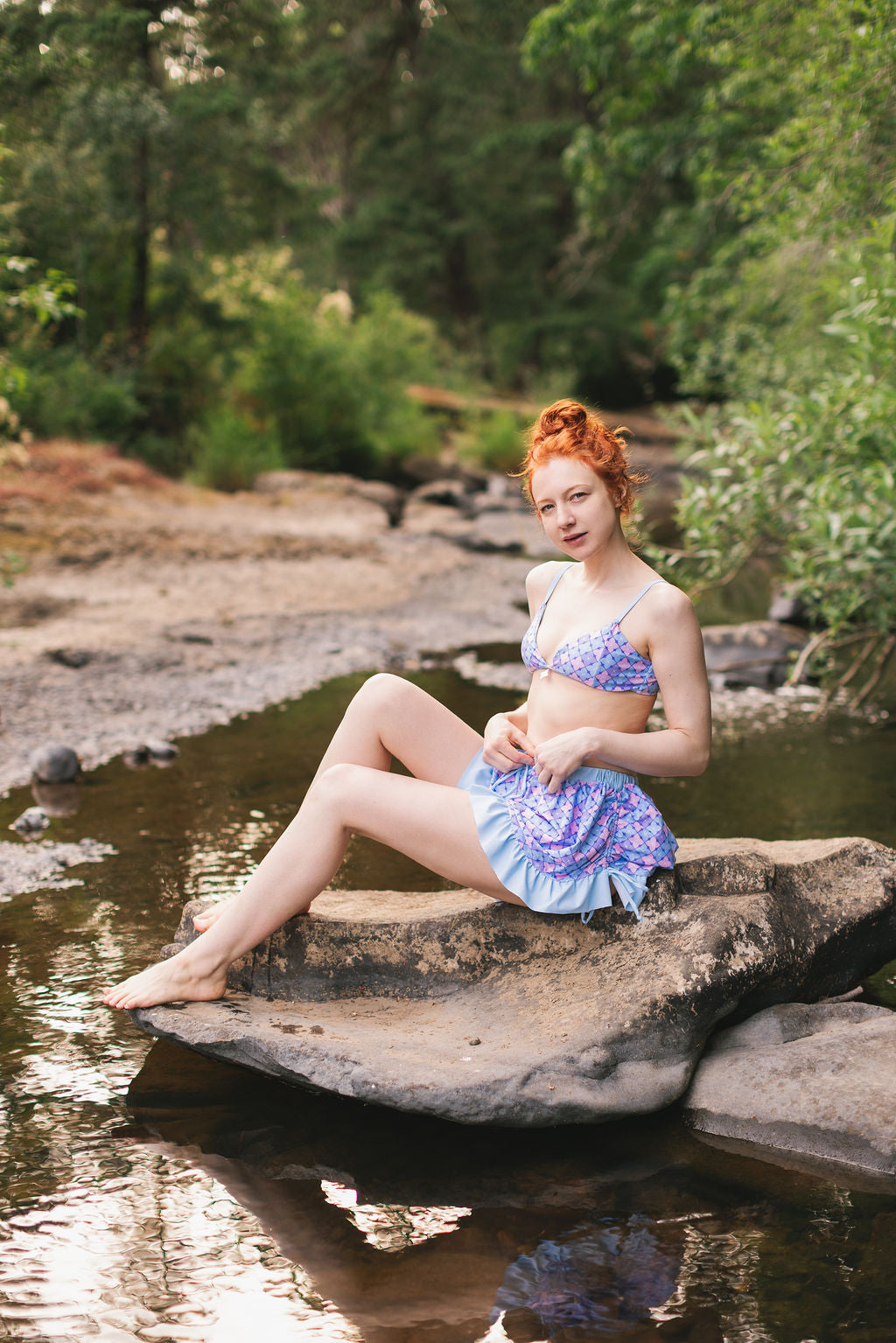 Hydrangea Swim Shorts
