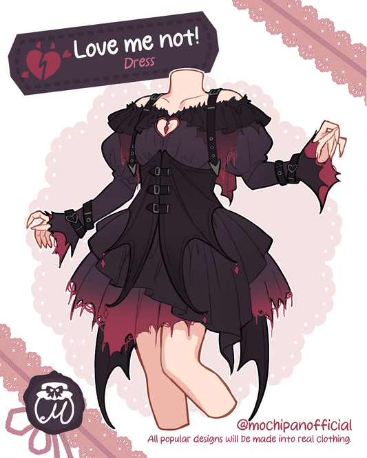 (Pre-Sample Pre-Order) Love Me Not! Dress & Corset (5+ month wait)