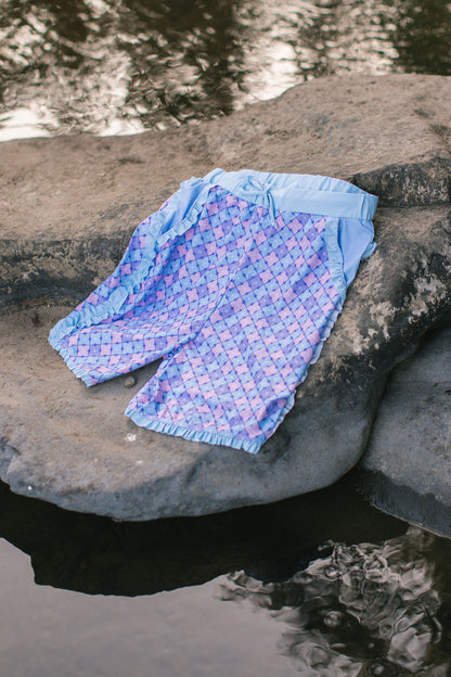 Hydrangea Swim Trunks