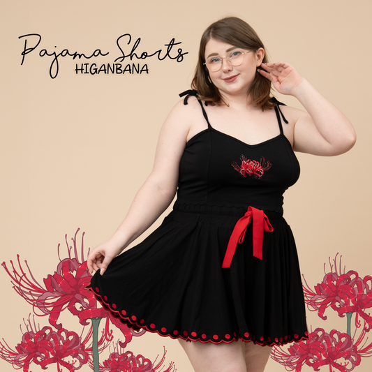 (Pre-Order) Higanbana Pajama Shorts