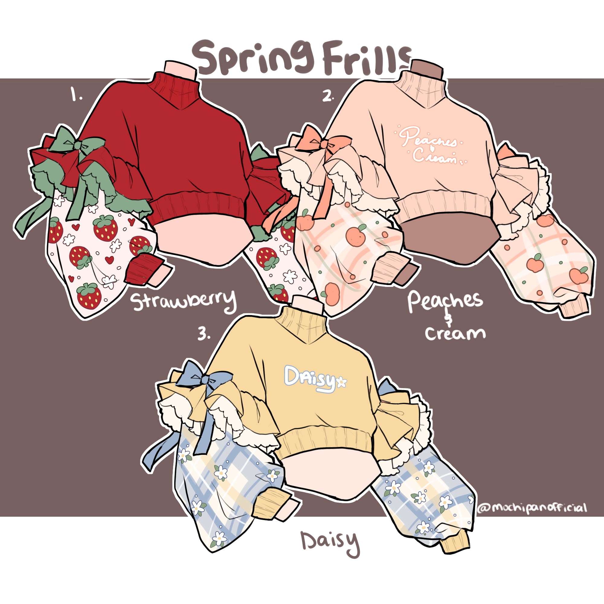 (Interest Check) Spring Frills Sweaters
